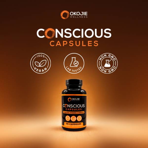 Conscious Capsules - Vegan - Lab Tested - NON-GMO